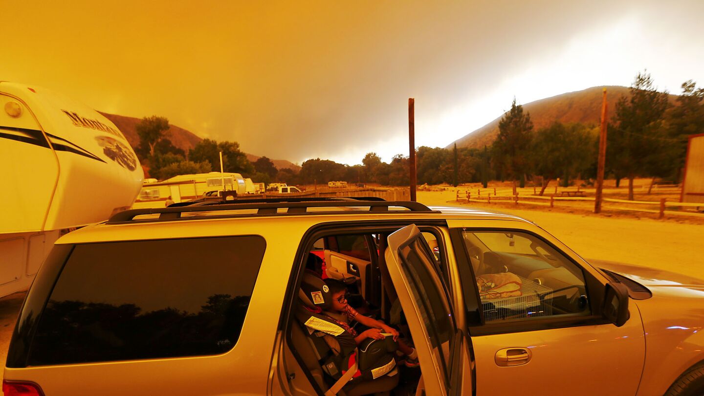 Nothing Normal About The Sand Fire In The Santa Clarita Valley Officials Say Los Angeles Times 5420