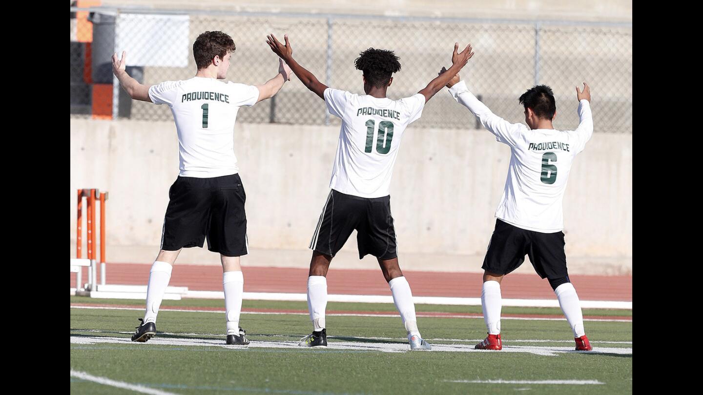 Photo Gallery: Providence vs. Pacifica Christian in Independence league boys' soccer