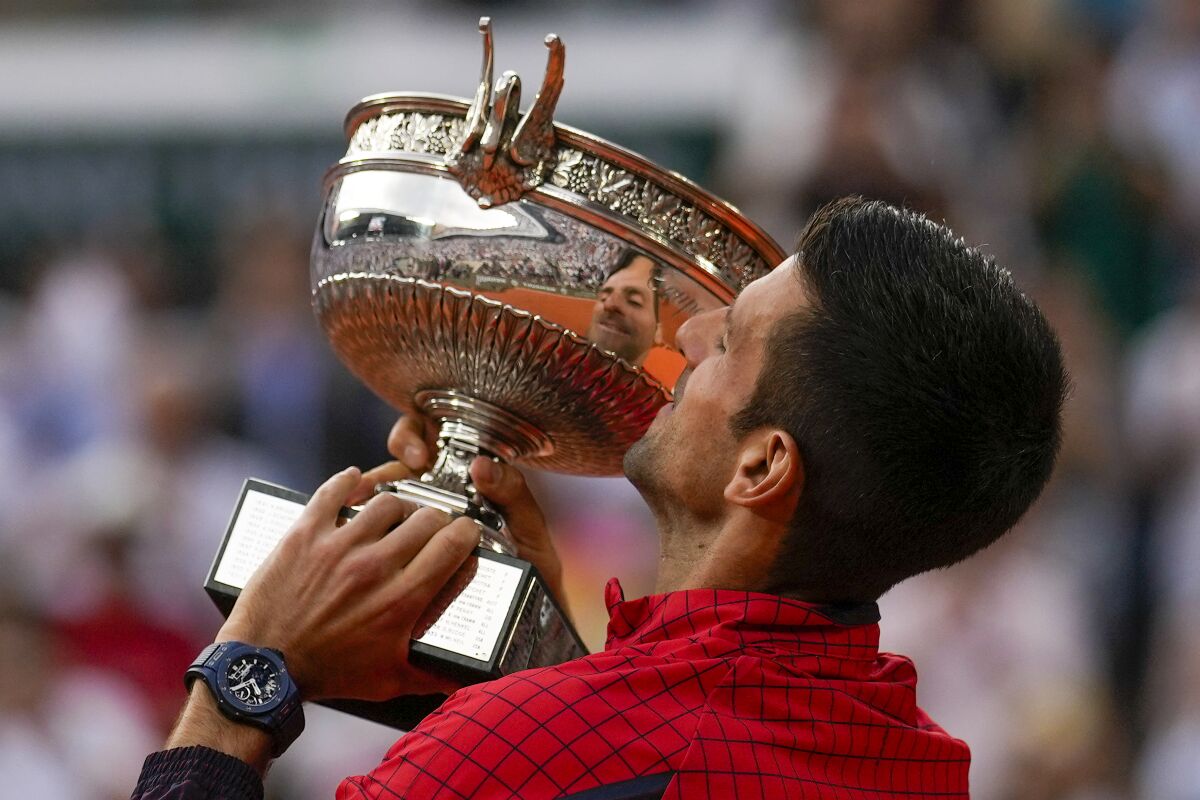 Novak moves up the of most Grand Slam titles in tennis history with No. 23 - The San Diego Union-Tribune