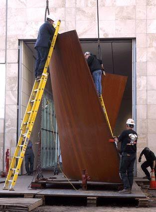 A sculptural ramble with Richard Serra