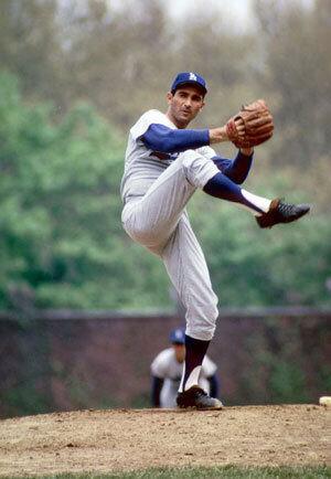 Los Angeles Dodgers pitcher Sandy Koufax relives his finest game