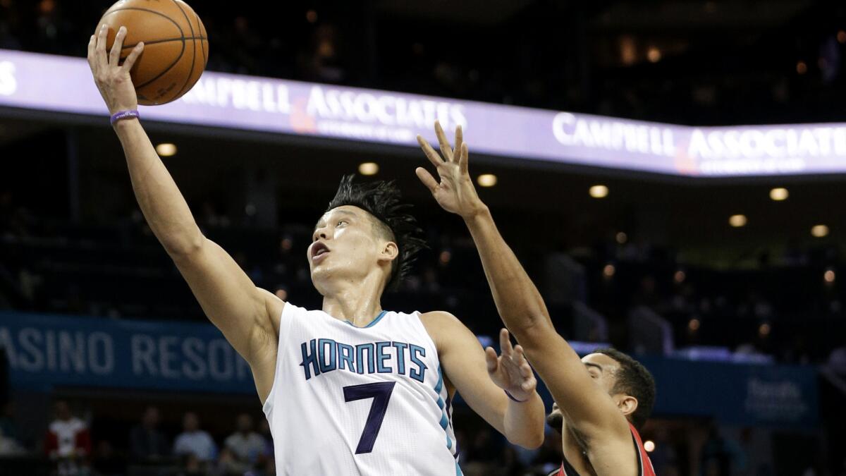Charlotte Hornets point guards Jeremy Lin, Kemba Walker return to