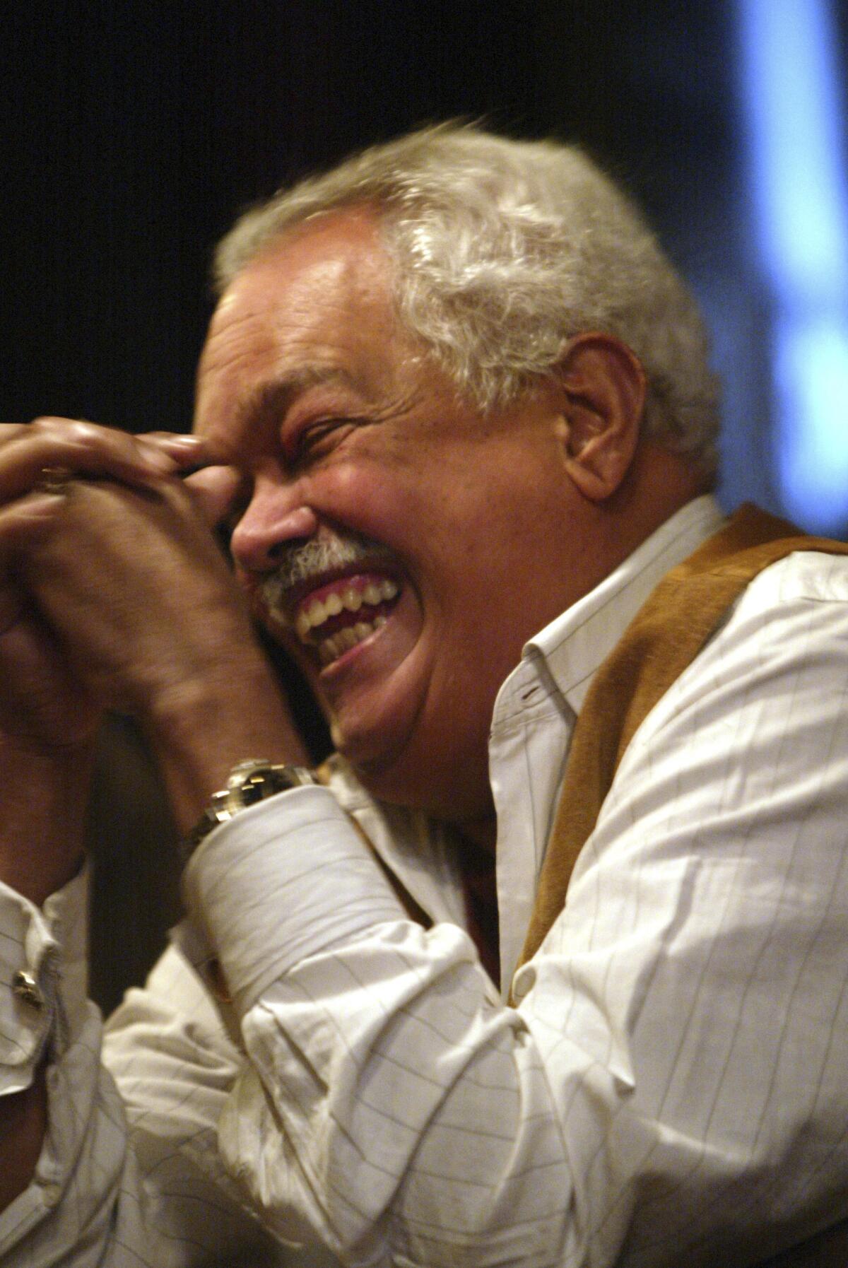 Miguel Algarin, one of the founders of the Nuyorican Poets Cafe, in 2005.