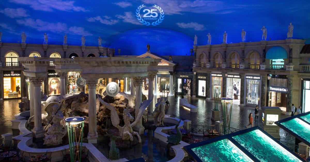 Forum Shops at Caesars Palace Las Vegas - VegasGreatAttractions