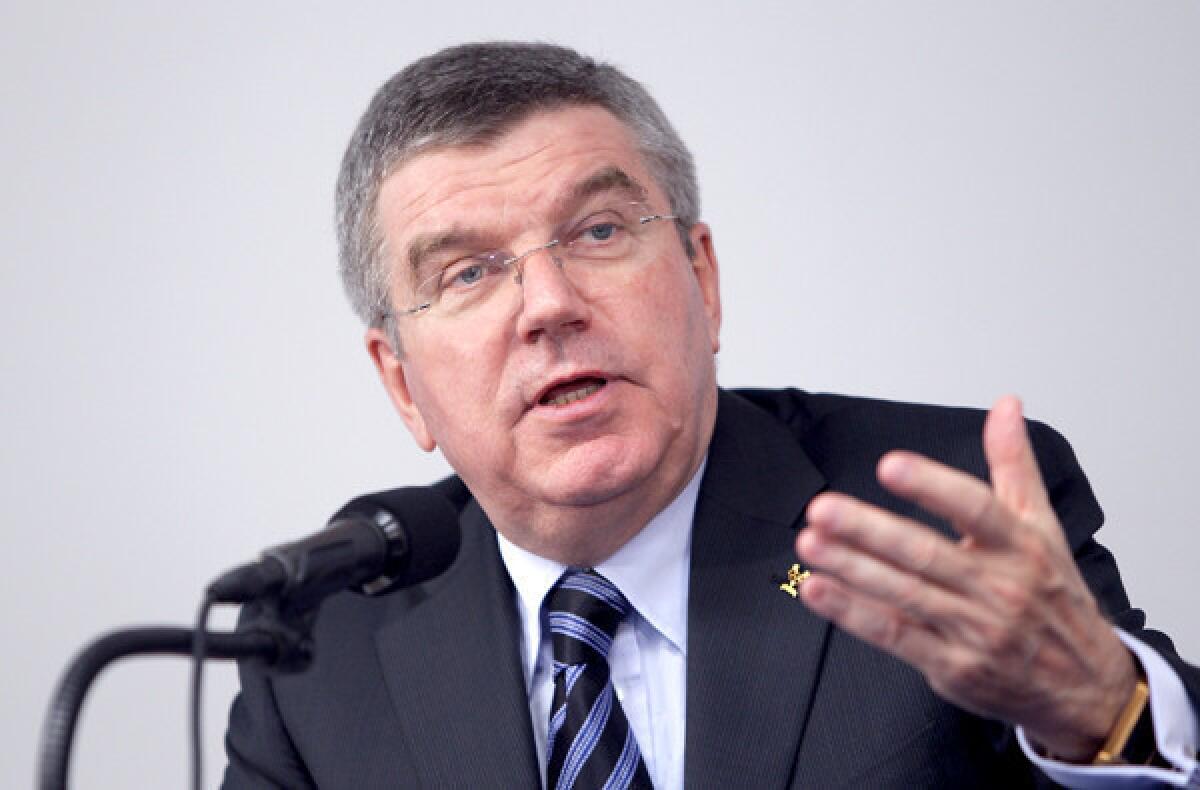 IOC President Thomas Bach wants national sports officials to be more vigilant in their anti-doping efforts.