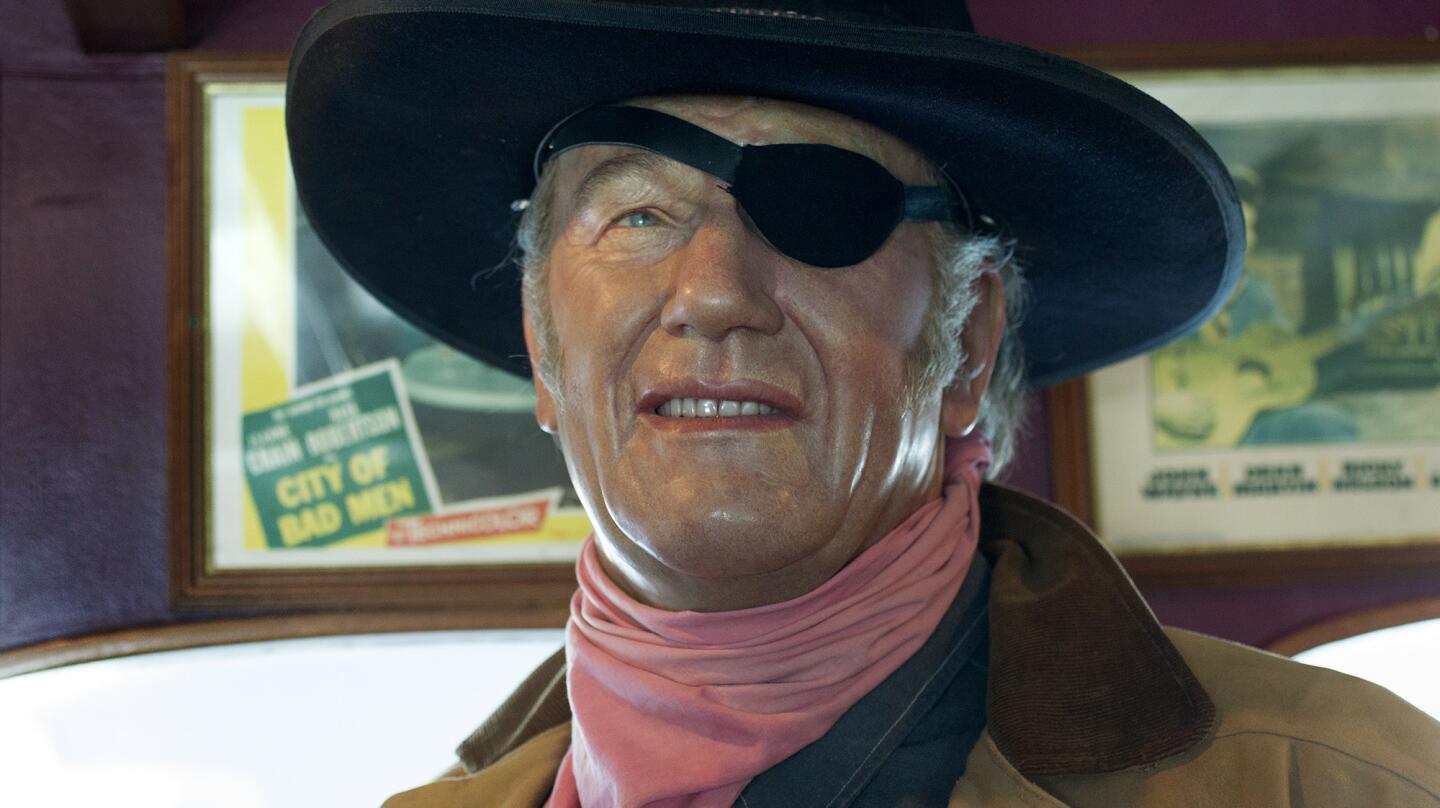 Photo Gallery: John Wayne Life-Size Wax Statue