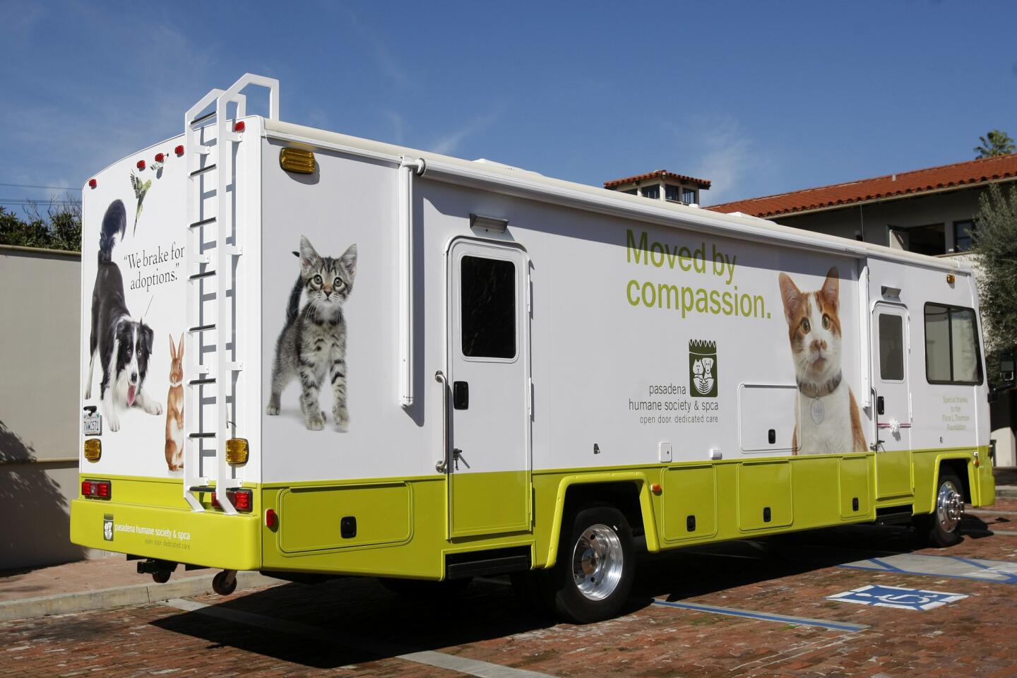 Photo Gallery: Pasadena Humane Society & SPCA unveils brand new Wiggle Waggle Wagon