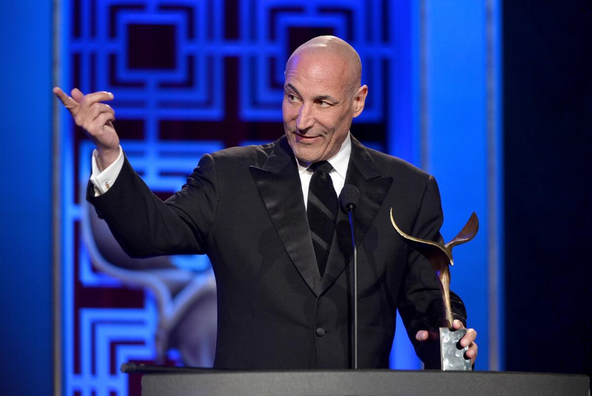 Sam Simon at the Writers Guild Awards in Los Angeles on Feb. 1, 2014.