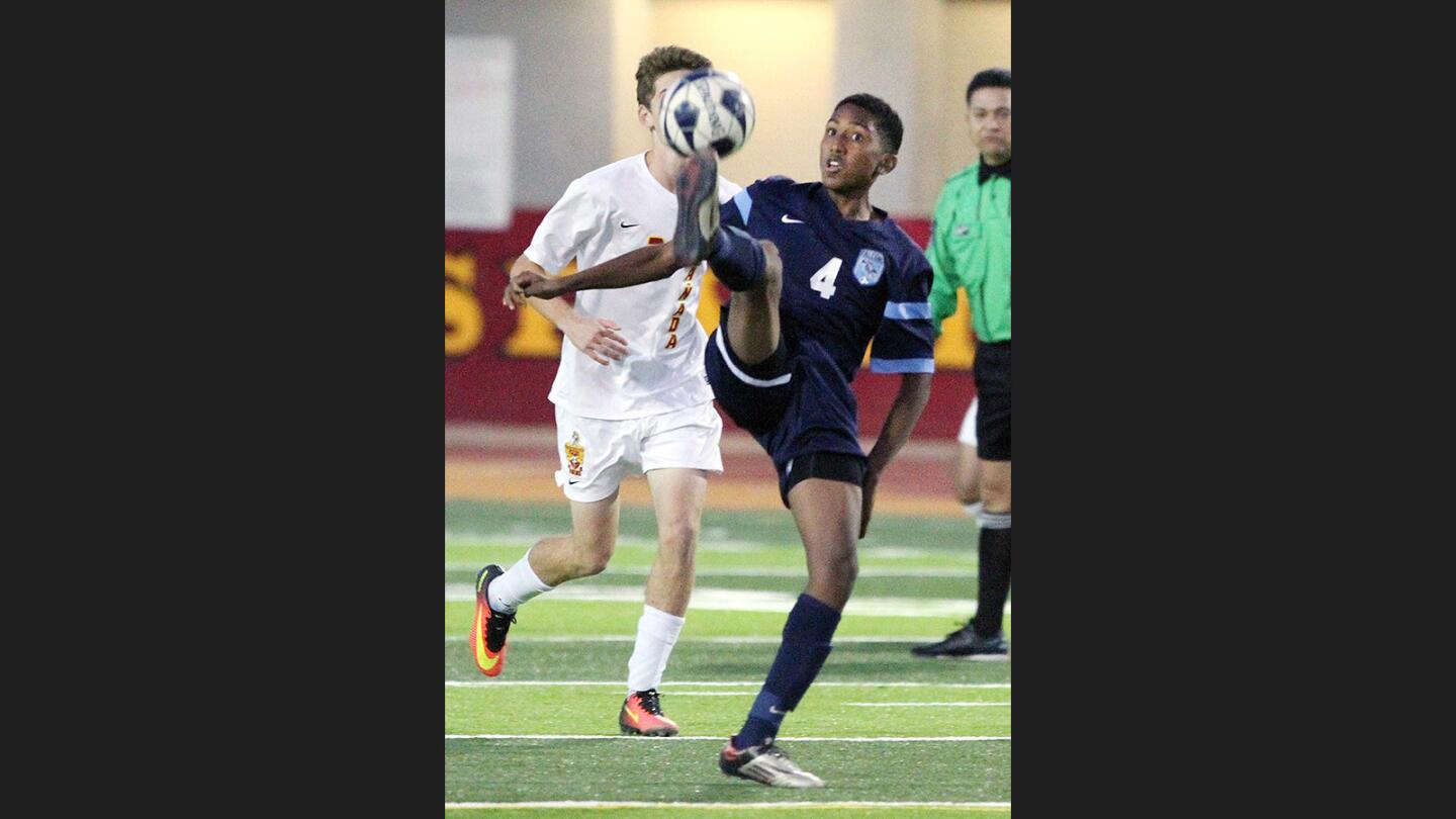 Photo Gallery: La Cañada vs. Crescenta Valley in non-league boys' soccer