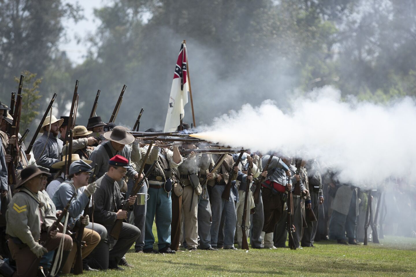 Photo Gallery Huntington Beach Civil War Days Los Angeles Times