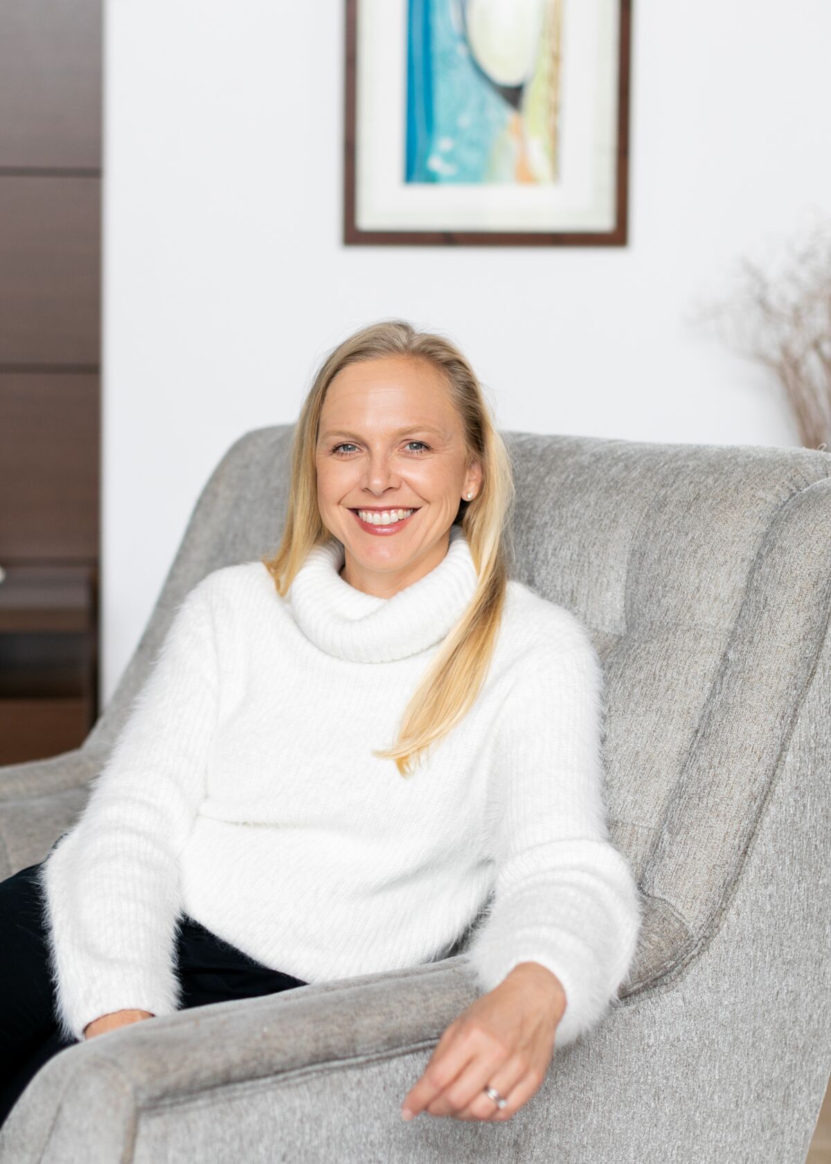 La Jolla-based Alicia Calhoon is both a licensed architect and an interior designer.