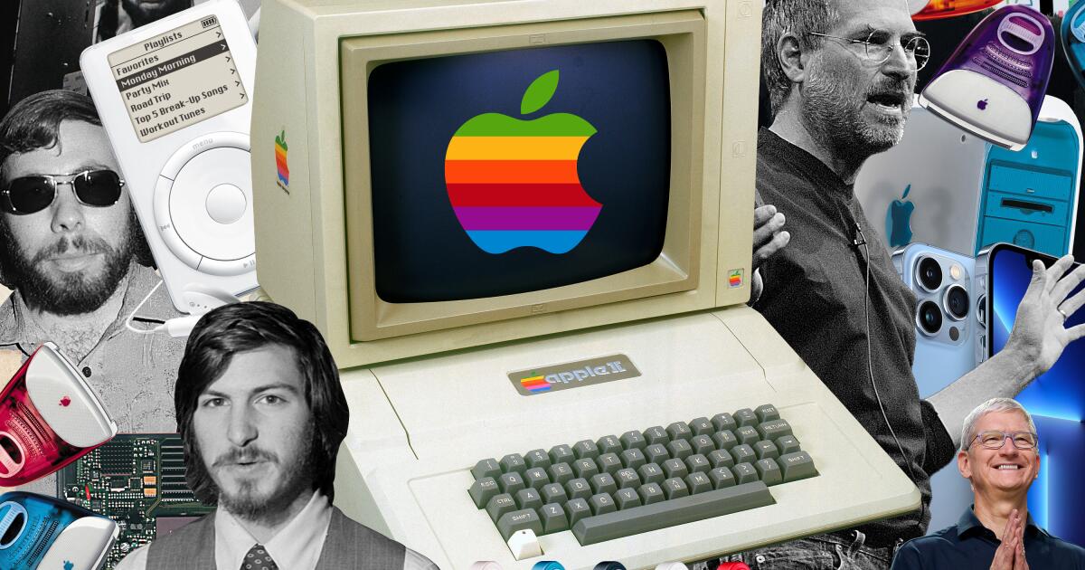 Apple à 50 ans : comment un garage est devenu un titan de 3,5 000 milliards de dollars