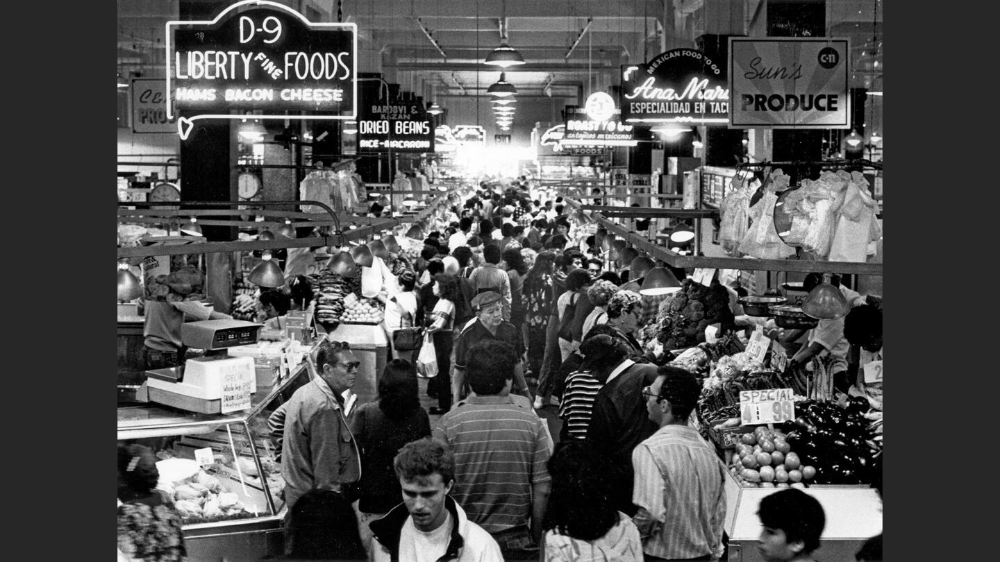 Downtown's historic Grand Central Market