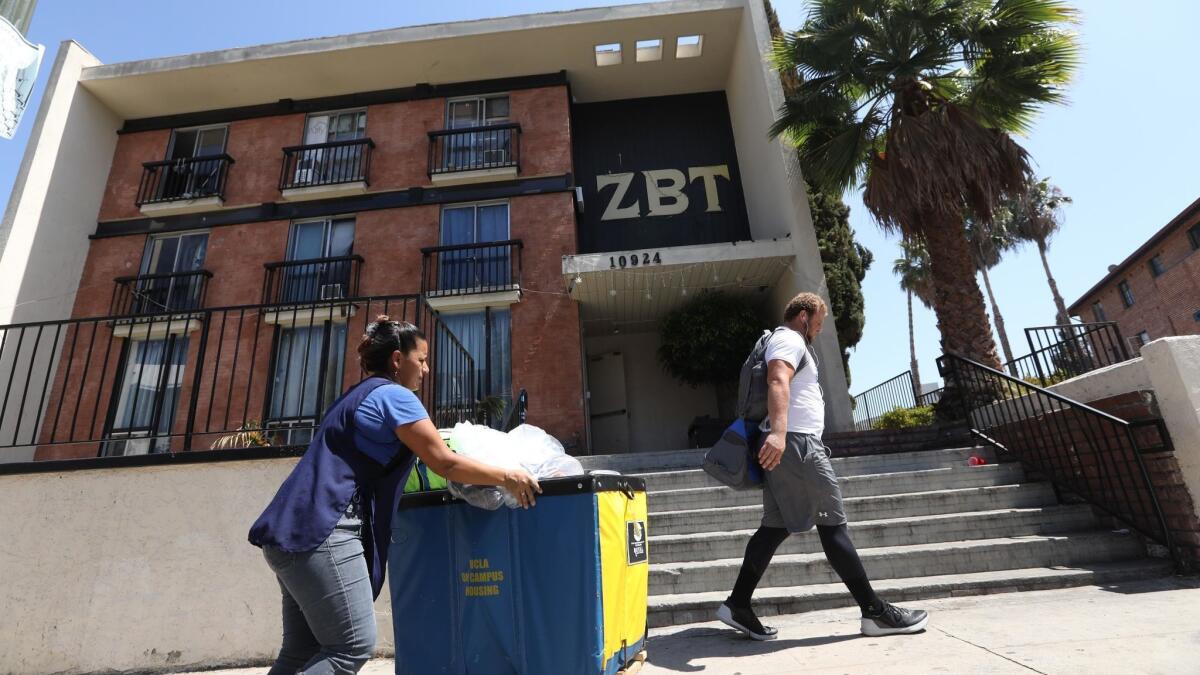 UCLA's Zeta Beta Tau fraternity house is also named in the lawsuit.