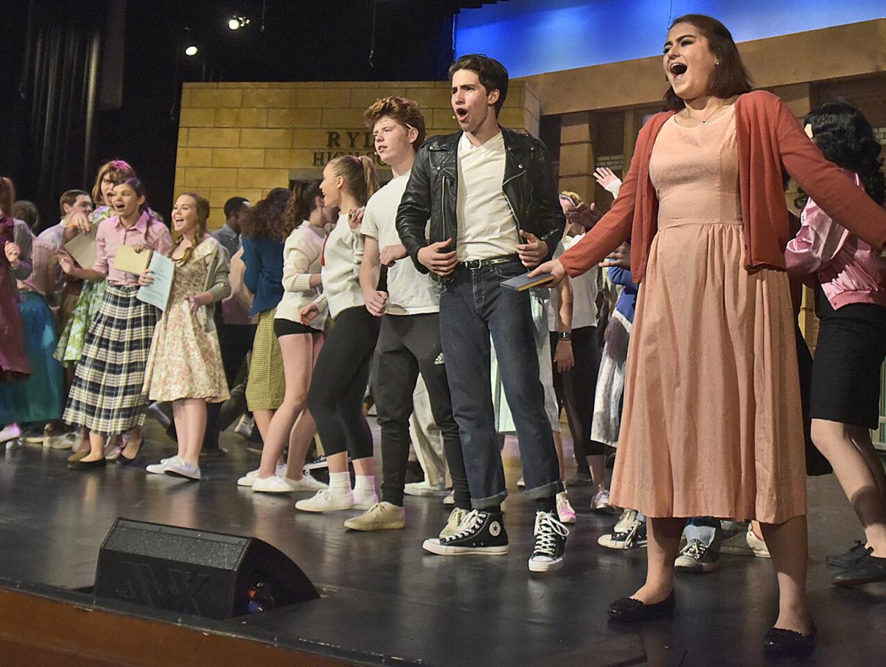 "Grease" at Burroughs