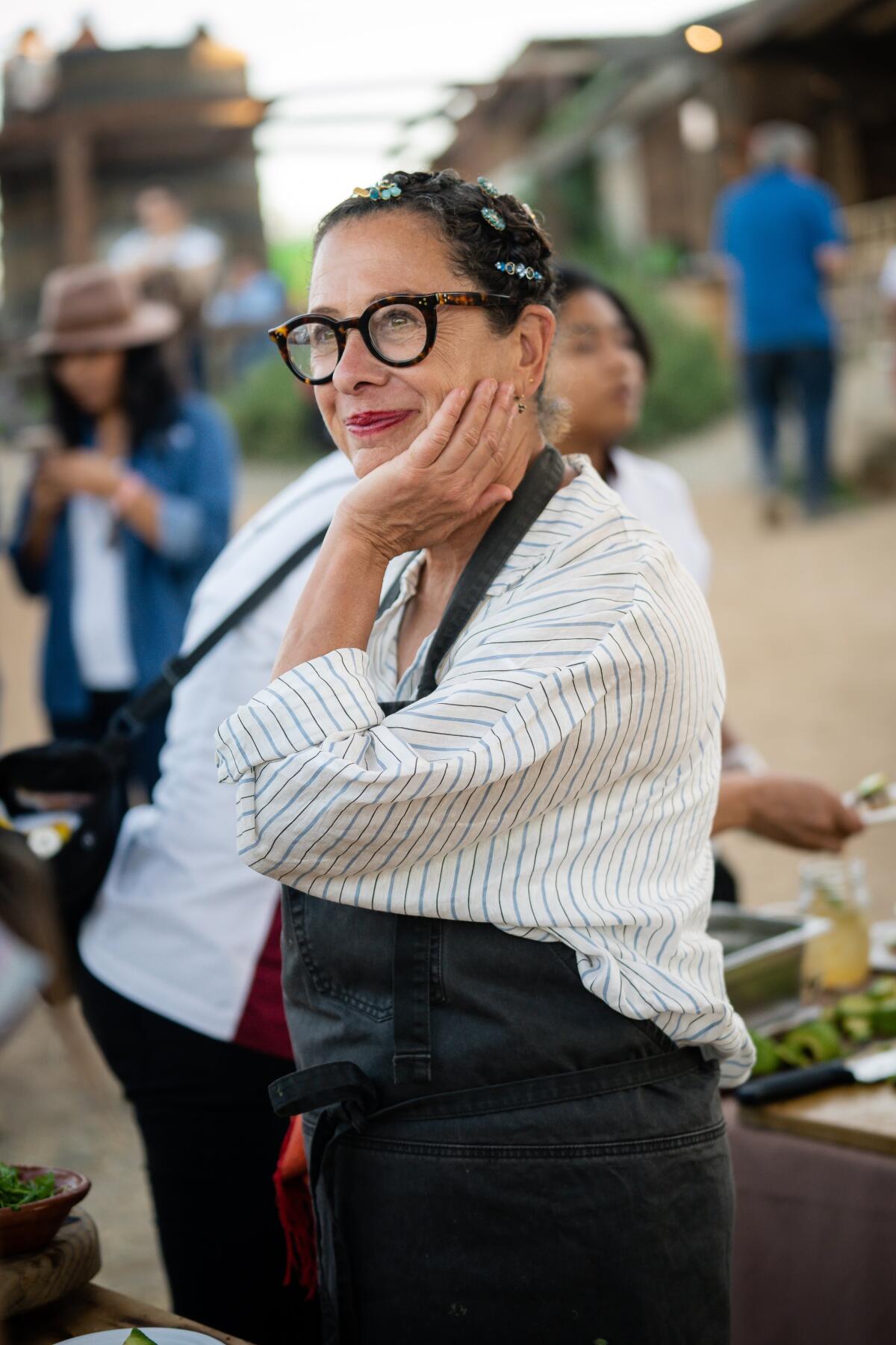 Los Angeles-based chef Nancy Silverton at the 2019 Valle Food & Wine Festival