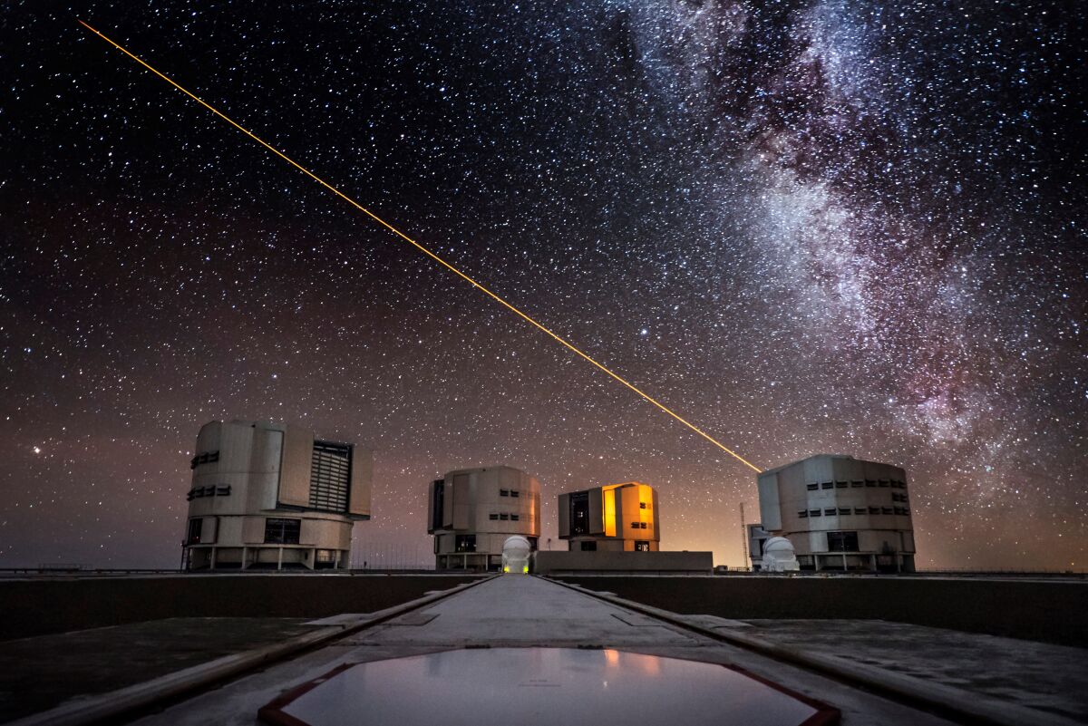 The Milky Way seen from the ESO Observatory in Chile