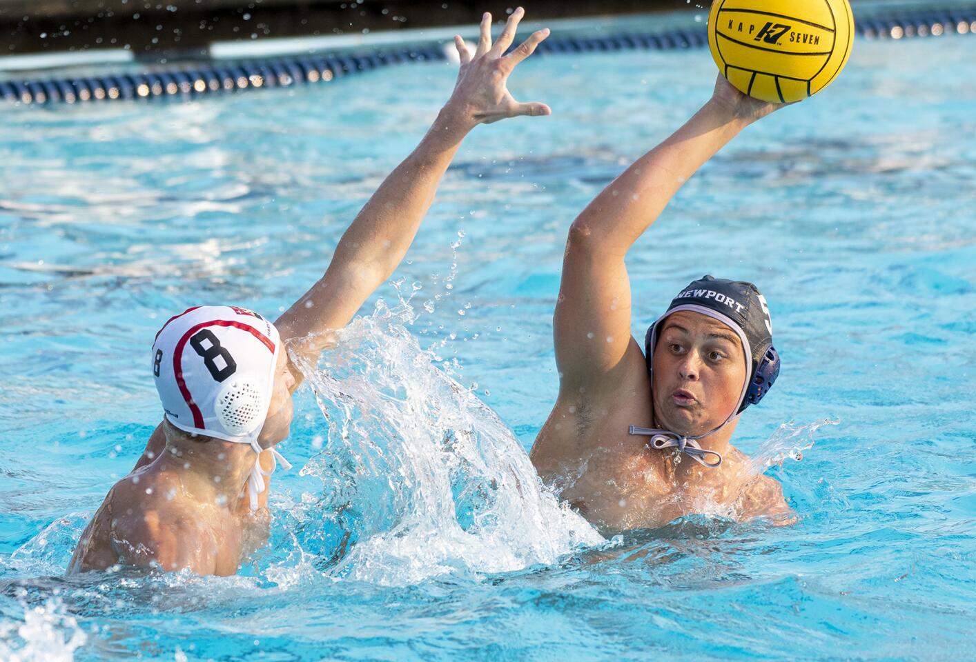 Photo Gallery: Newport Harbor vs. Harvard-Westlake in boys' water polo