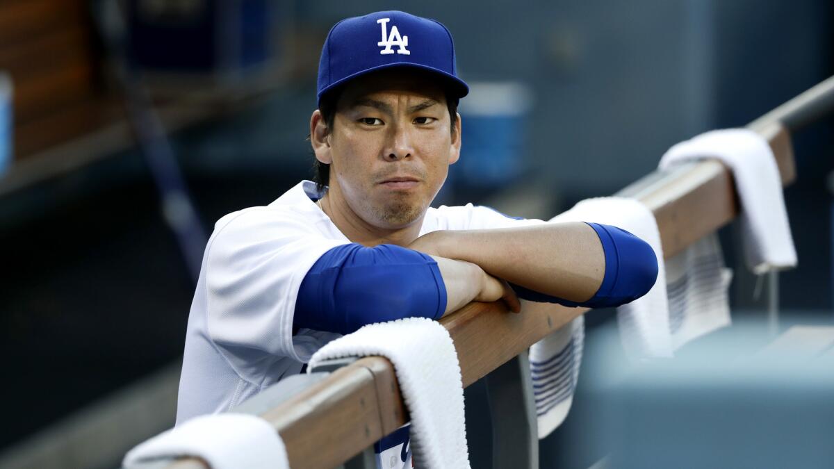 “The fact I was able to stay in the rotation the entire season and win 16 games was satisfying,” says Kenta Maeda, who has been the most reliable Dodgers starter this season.