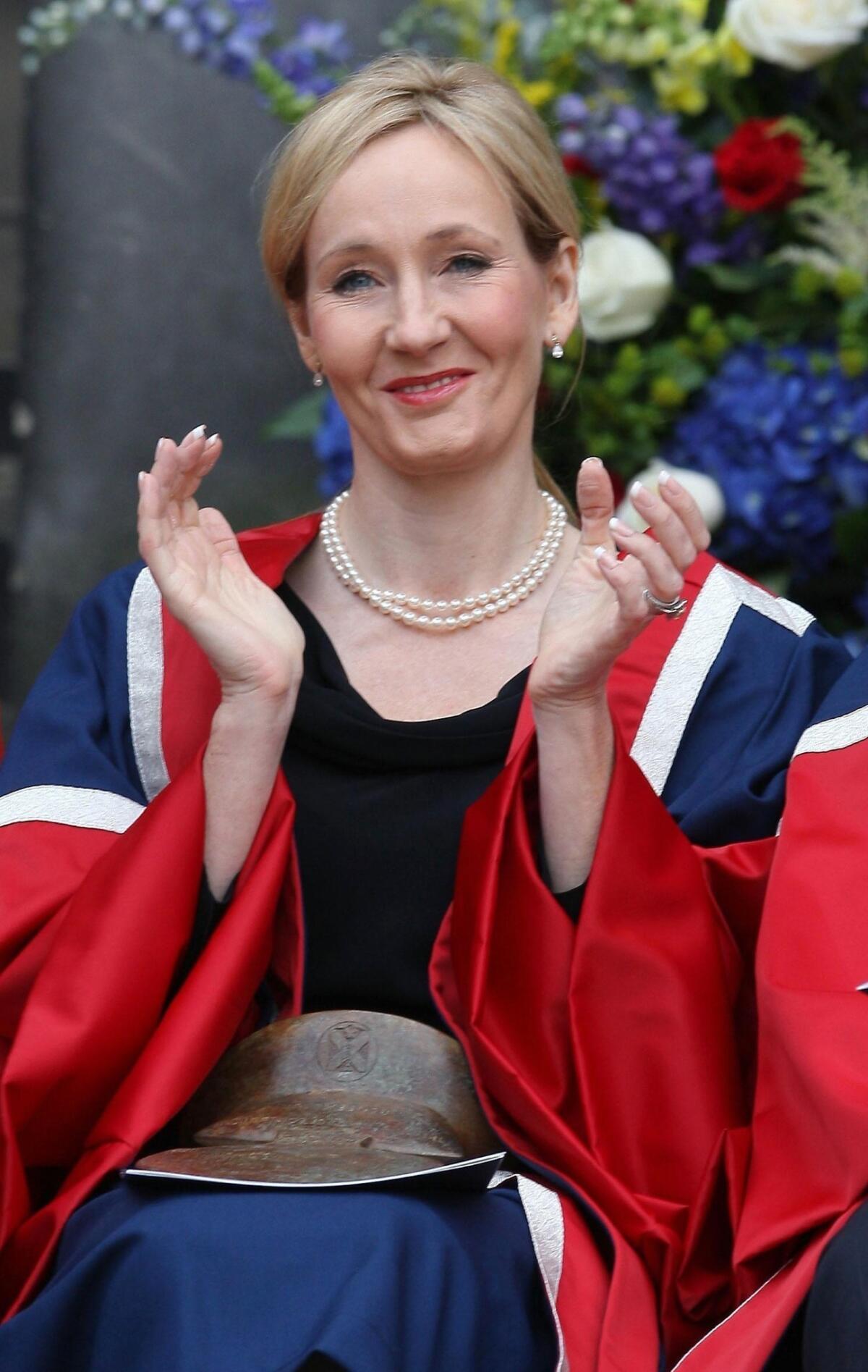 J.K. Rowling in 2011.