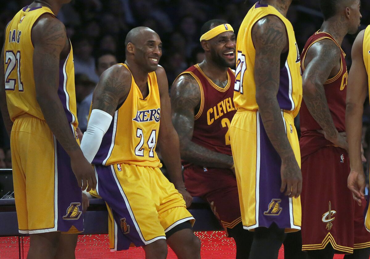 Dating back to 2007, either Kobe Bryant or LeBron James has advanced to the NBA Finals, but never to face each other.