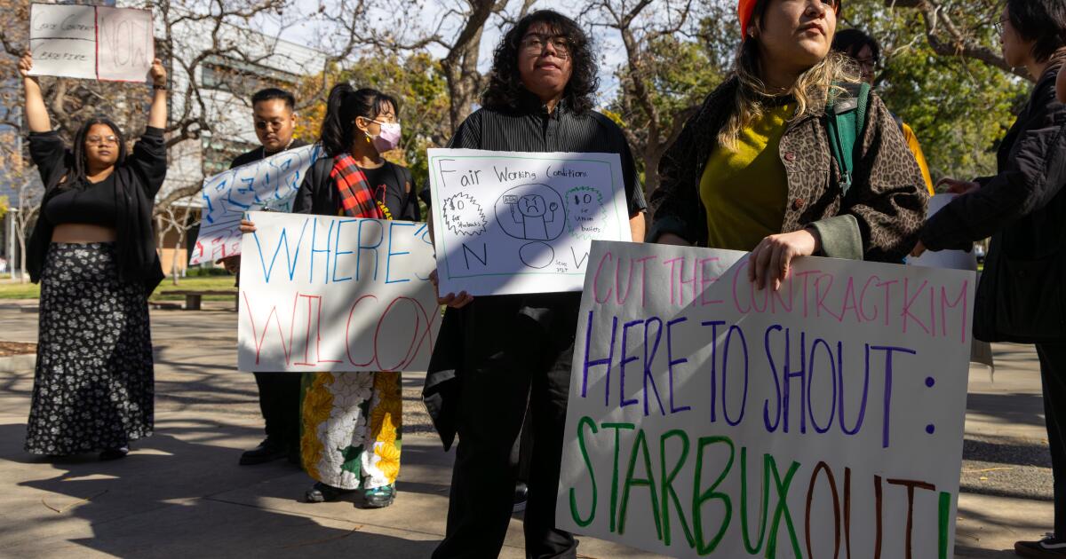 Efforts brewing at UC Riverside and UCLA to evict Starbucks from campuses for ‘union busting’ activities
