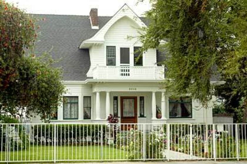 A home on Monte Vista Street is one of many in Highland Park that have been restored. The neighborhood contains every popular Southern California style from the late 1880s to the 1940s.