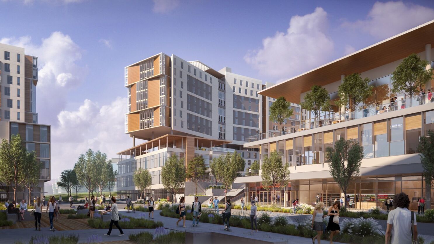Uc San Diego Begins Building Largest Complex In Campus History The San Diego Union Tribune