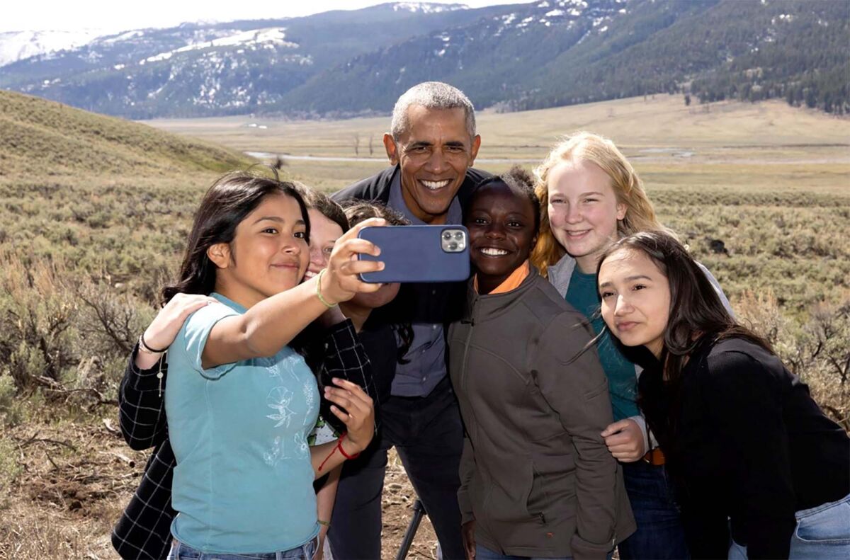 Former President Barack Obama narrates “Our Great National Parks” and was an executive producer on the series.