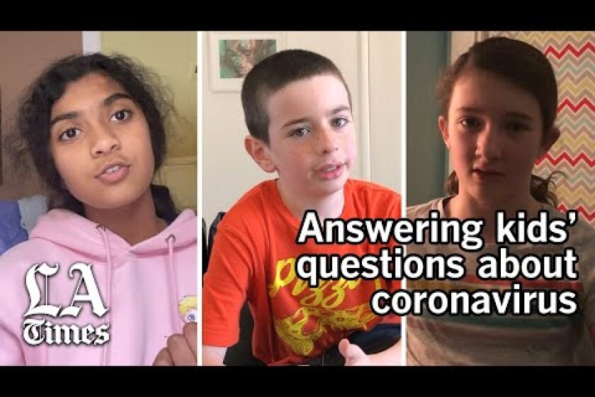 Kids ask coronavirus questions, we answer