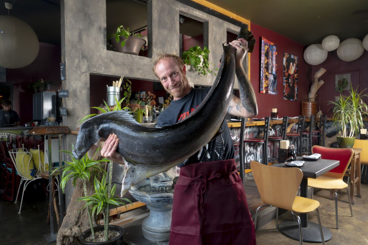 Chef-owner Davin Waite of Wrench & Rodent Seabasstropub.