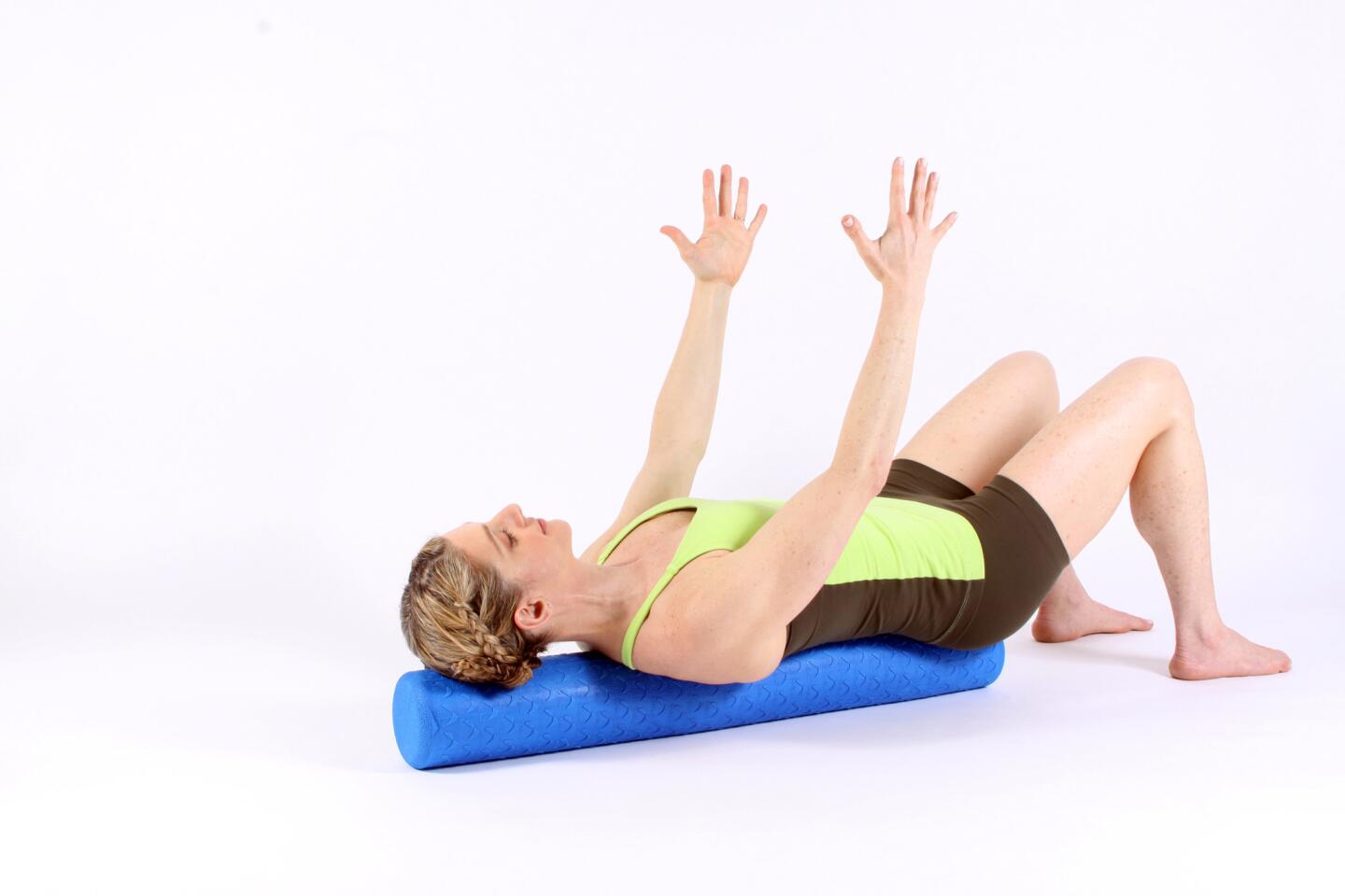 Release Tight Upper-Back & Shoulders, Improve Posture Using The Foam Roller  - WellFit4EVER Pilates