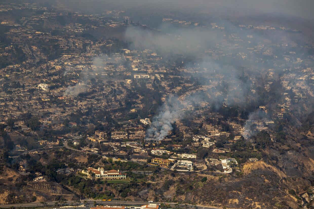 What happened during the first four days of the Eaton, Palisades fires ...