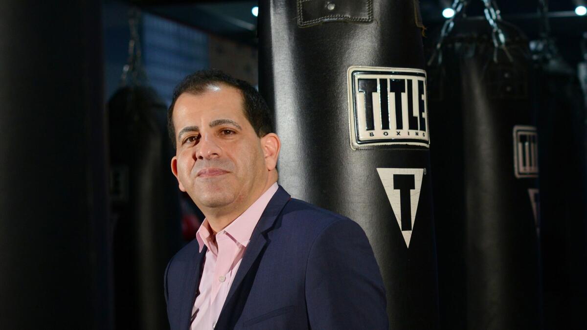 On Stephen Espinoza's watch, Showtime has had the two biggest pay-per-view events in television history.