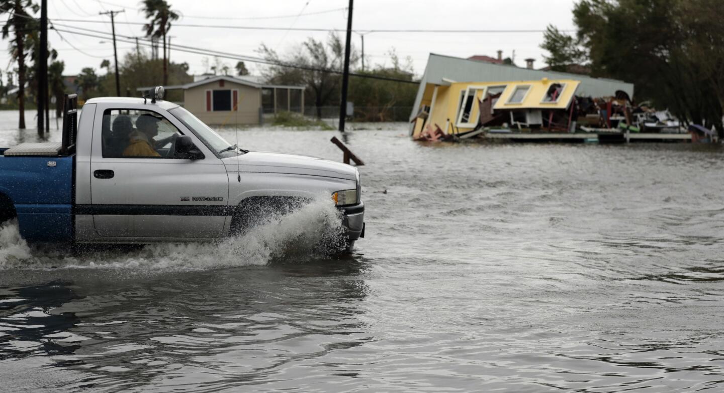 El impacto del huracán Harvey