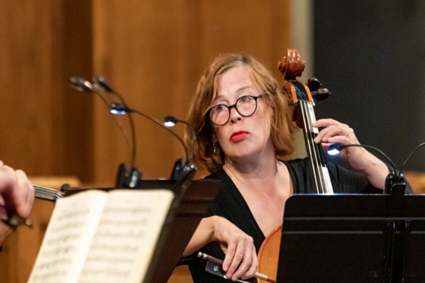 Cellist Janet White will be among performers with the Del Mar Piano Quartet at 3 p.m. Saturday, April 15 in the RB Library.