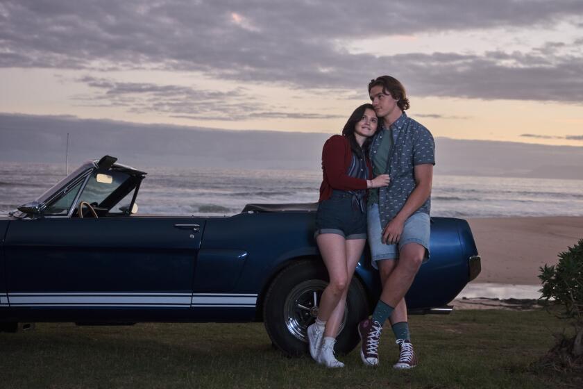 THE KISSING BOOTH 3 (2021) Joey King as Elle and Joel Courtney as Lee. Cr: Marcos Cruz/NETFLIX
