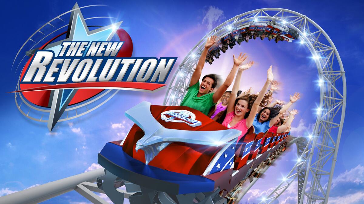 Six Flags Magic Mountain will renovate Revolution in honor of the roller coaster's 40th anniversary.