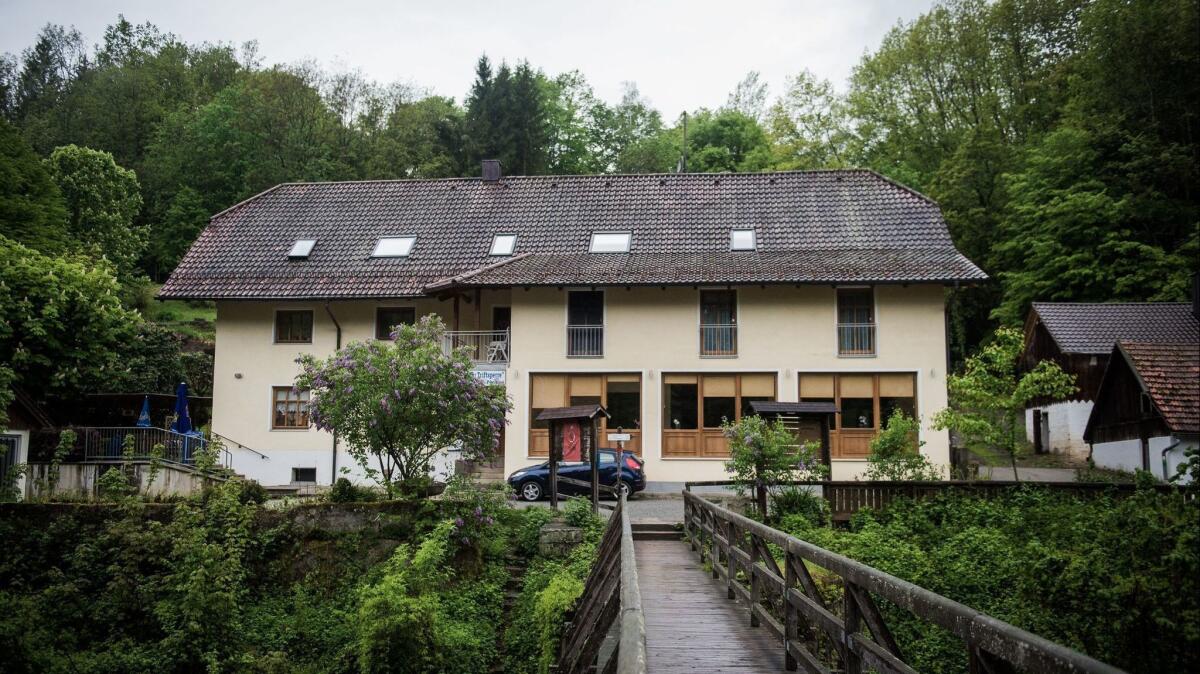 Three bodies were found over the weekend with crossbow bolts in their bodies in the Pension hotel in Passau, Bavaria, Germany.