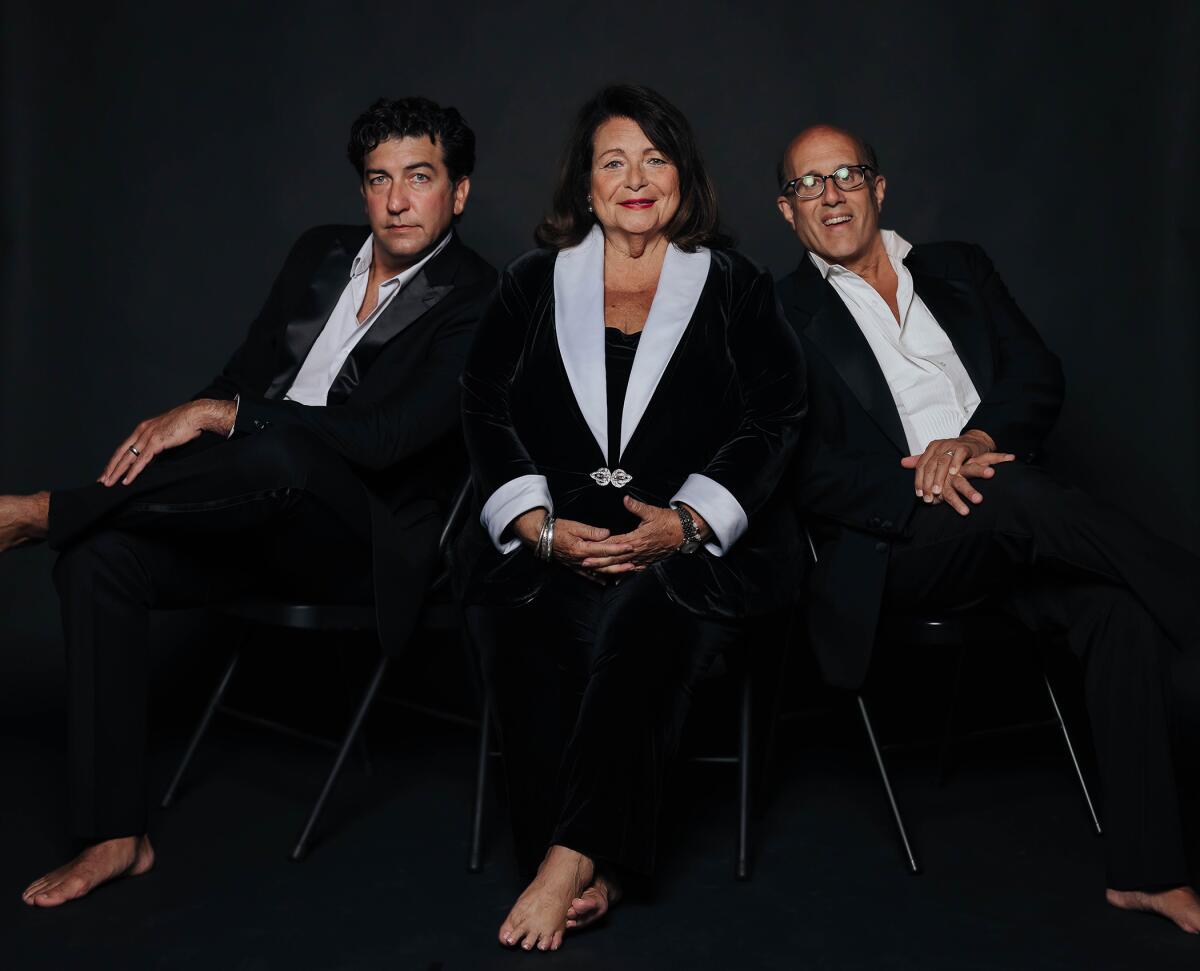 Bernardo Bermudez, from left, Angelina Réaux and Michael Sokol.