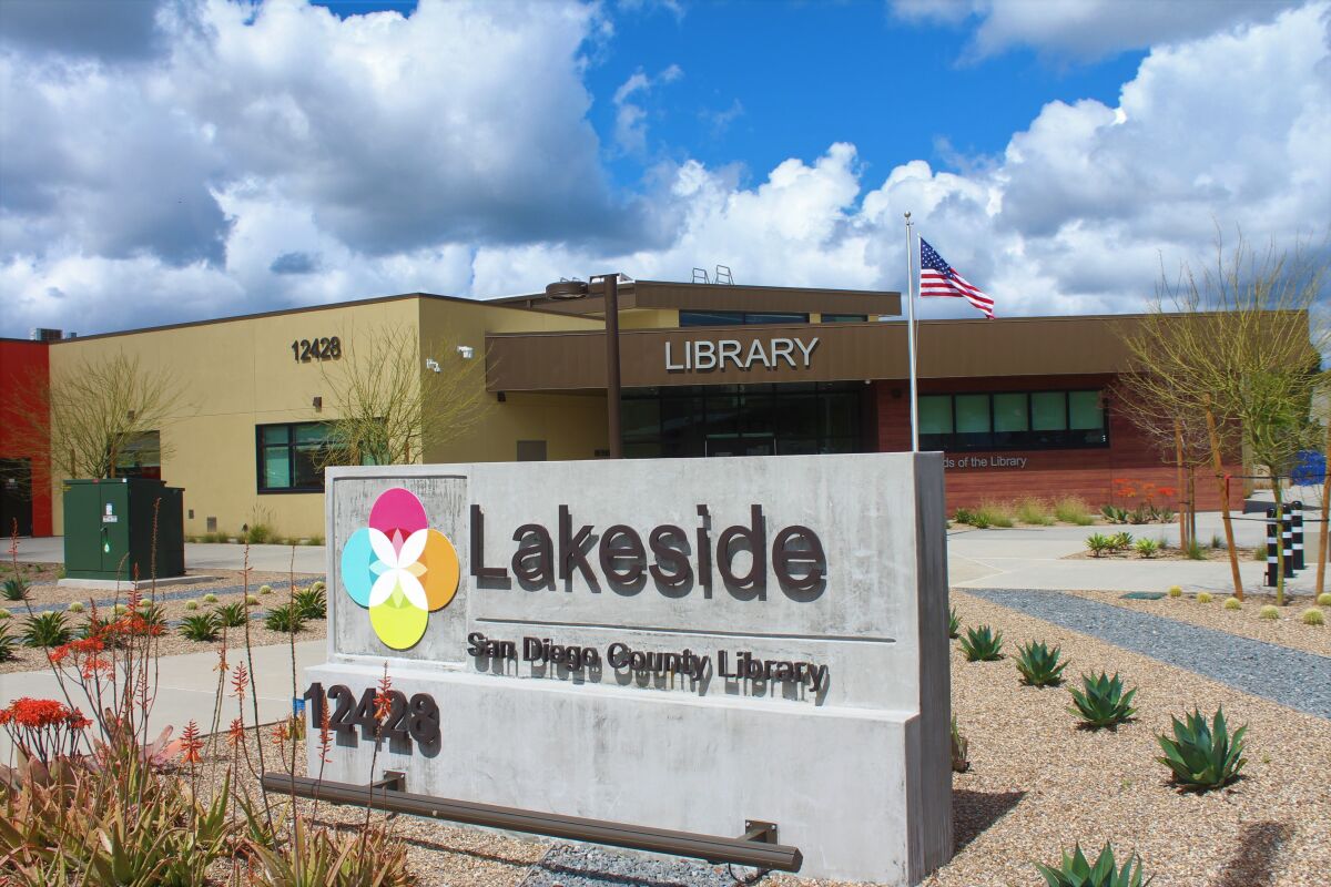 Lakeside's new library branch opens Saturday with a community celebration.