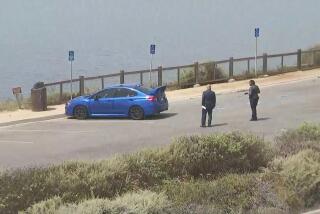 Two people were found dead inside a bullet-riddled Subaru in Rancho Palos Verdes. Monday, July 24, 2023.