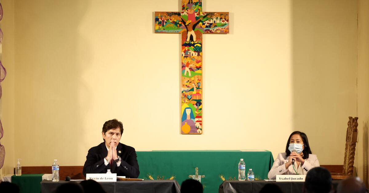 In two LA City Council races, police ‘abolition’ is an issue In two LA City Council races, police ‘abolition’ is an issue