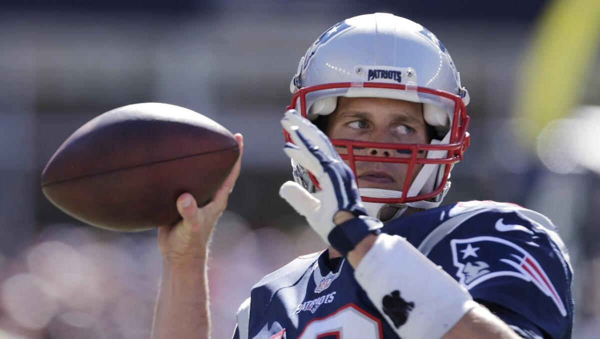 New England Patriots quarterback Tom Brady says he doesn't pay attention to politics.