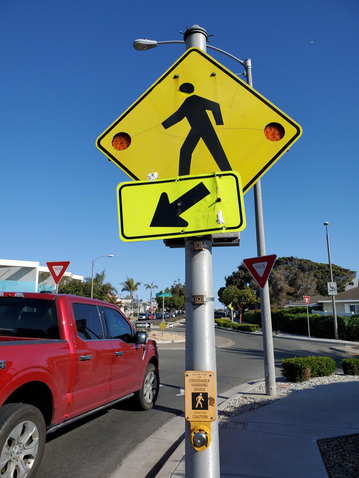 The Bird Rock Community Council requested money to help replace pedestrian crossing signals on La Jolla Boulevard.