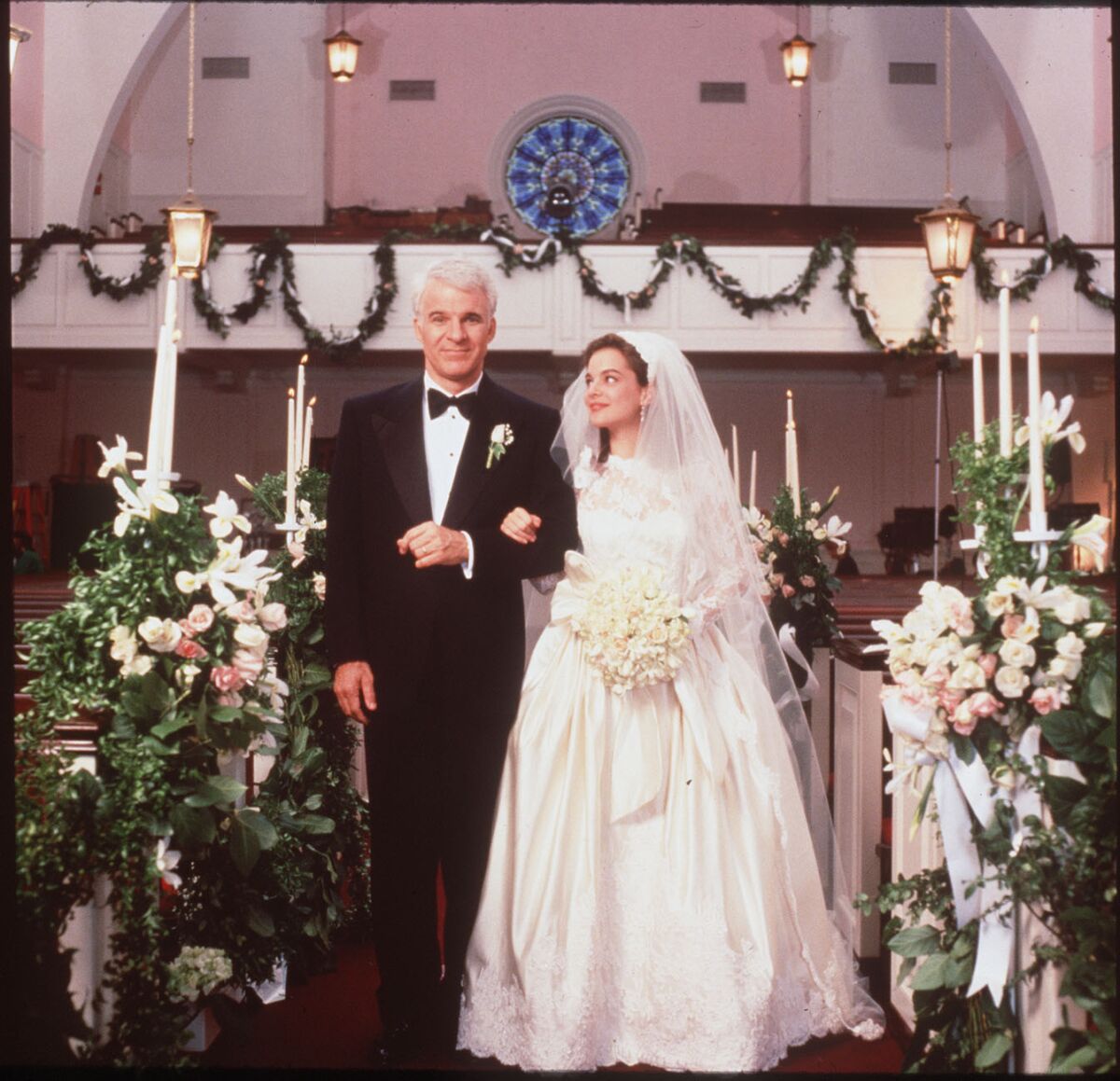 Steve Martin and Kimberly Williams-Paisley in 1991's "Father of the Bride."