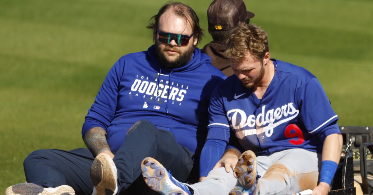 Dodgers Shortstop Gavin Lux Has Torn ACL And Is Expected To Miss 2023 dodgers-shortstop-gavin-lux-has-torn-acl-and-is-expected-to-miss-2023