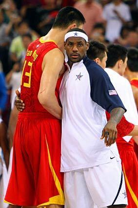 LeBron James, Yao Ming