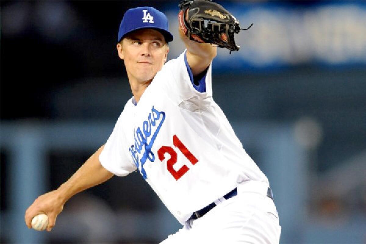 Dodgers ace Zack Greinke finished the 2013 season with a 2.63 ERA, and a record of 15-4. The Dodgers advanced to the National League Championship Series where they were eliminated by the St. Louis Cardinals.