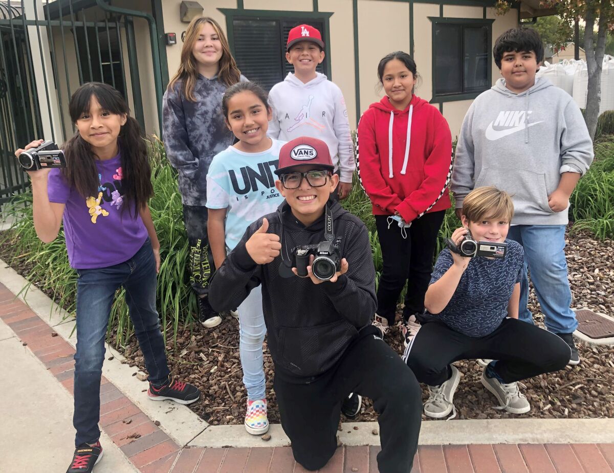 Video Production Club members at the Ramona Branch of the Boys & Girls Club will create videos using updated equipment.